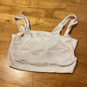 white tank top. size small.